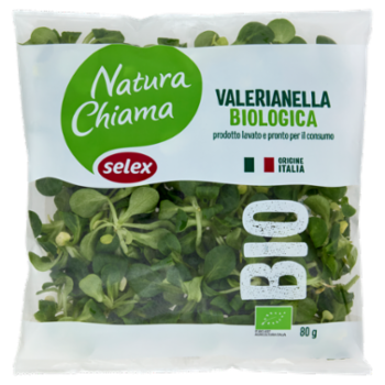 Selex Natura Chiama Valerianella Lavata e Pronta Per Il Consumo Biologica 80 g