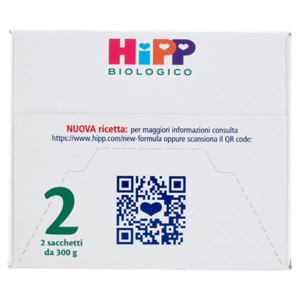 HiPP Biologico Latte di Proseguimento 2 2 x 300 g