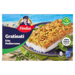 Capitan Findus I Gratinati Merluzzo Con Erbe Mediterranee 380 g