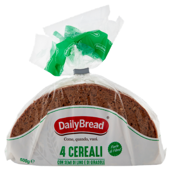 DailyBread 4 Cereali con Semi di Lino e di Girasole 500 g