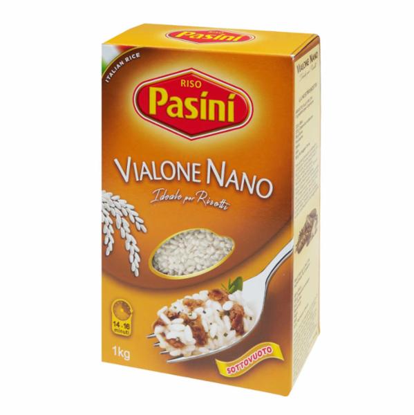 Riso Pasini 1 Kg Sottovuoto In Astuccio Vialone Nano 1kg