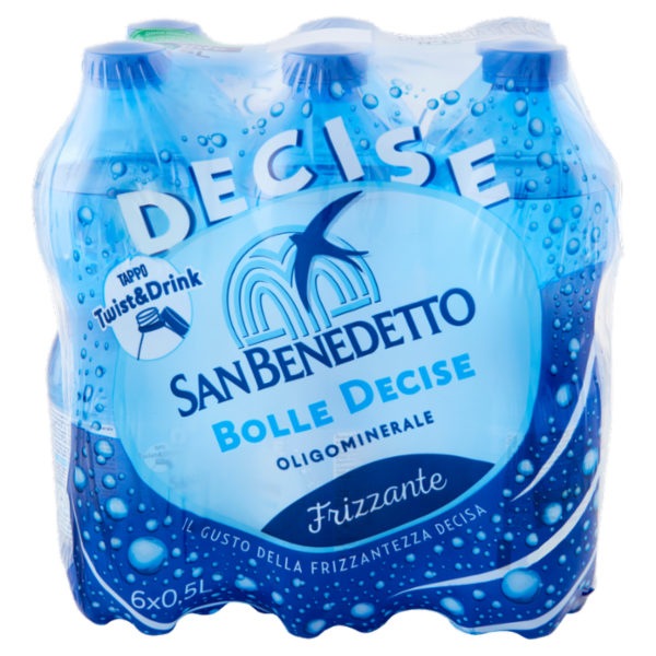San Benedetto Oligominerale Benedicta Frizzante 6 x 0,5 L