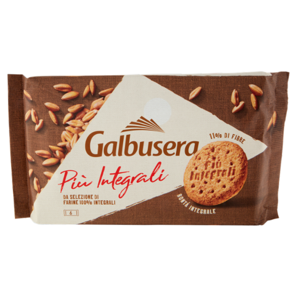 Galbusera Più Integrali 6 x 55 g