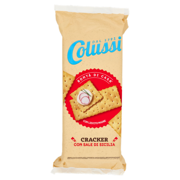 Colussi Crackers con Sale di Sicilia 500 g