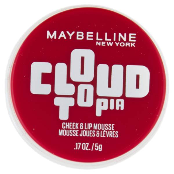 Maybelline New York Cloudtopia Cheek & Lip Mousse 02 Ethereal Rouge 5 g