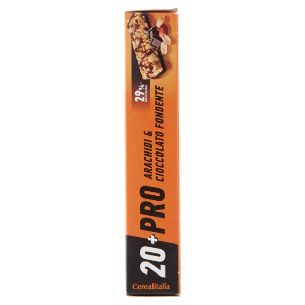 Cerealitalia 20+Pro Arachidi & Cioccolato Fondente 3 x 38 g