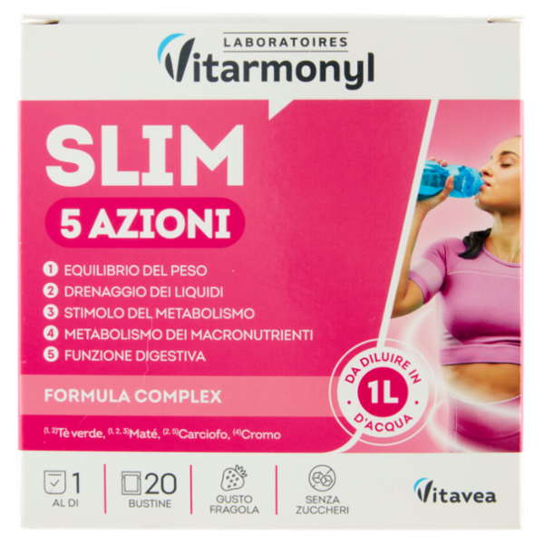 Laboratoires Vitarmonyl Slim 5 Azioni 20 Bustine 50 g