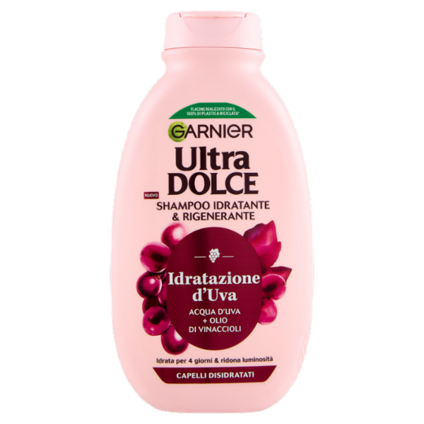 Garnier Ultra Dolce Shampoo Idratante & Rigenerante Idratazione d'Uva 250 ml