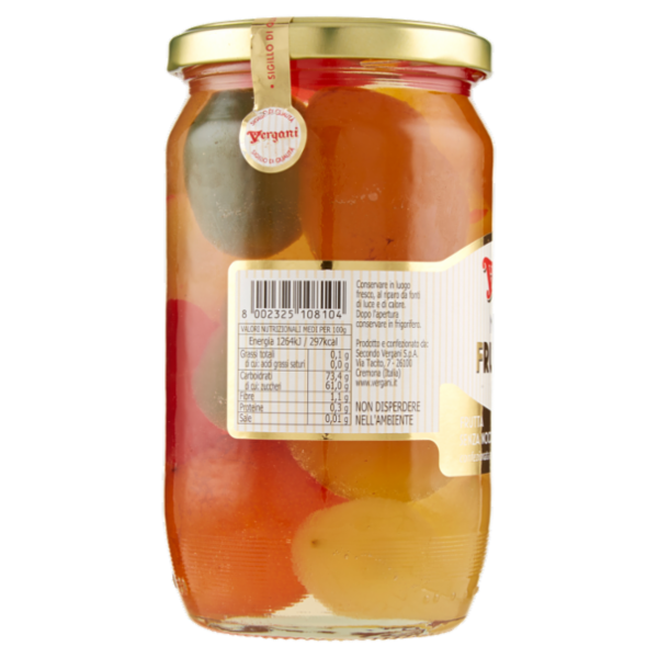 Vergani Mostarda Frutta Mista di Cremona 920 g