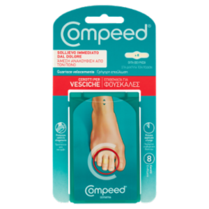 Compeed Cerotti Per Vesciche Dita Dei Piedi 8 Pz