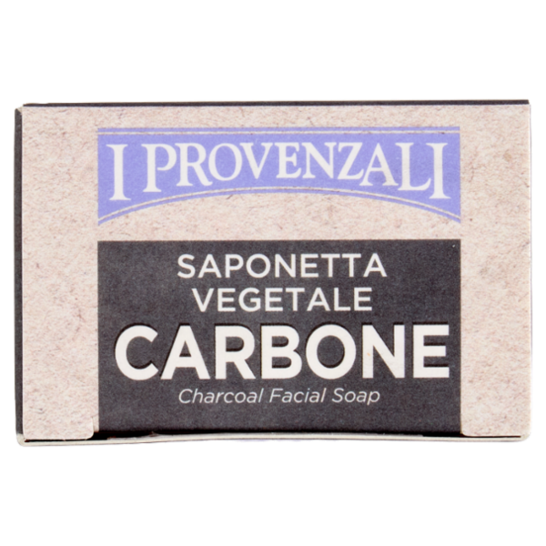 I Provenzali Saponetta Vegetale Carbone Detox 100 g