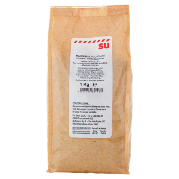 Sù Frutta Secca Mandorle Sgusciate 1 kg