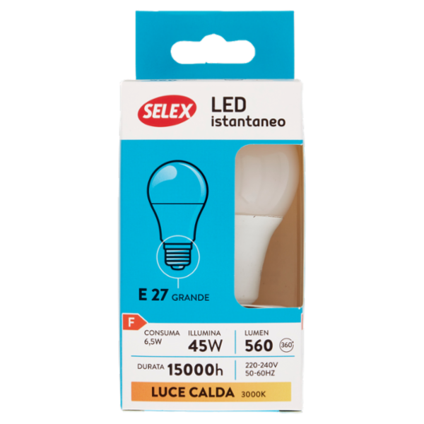 Selex Lampadina Led SMD Goccia E27 7W