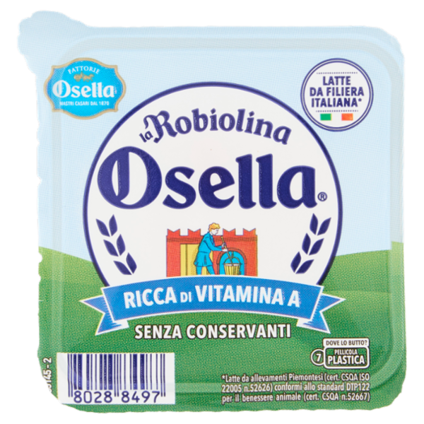 Fattorie Osella la Robiolina Osella formaggio fresco 90 g