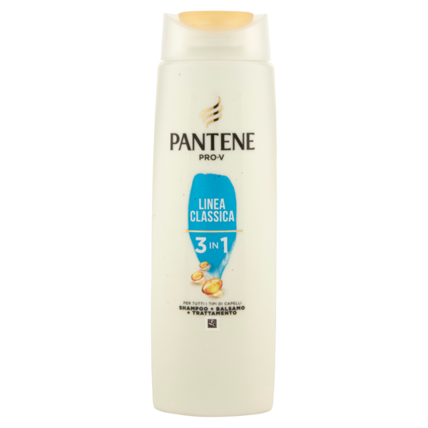 Pantene Shampoo+Balsamo+Trattamento 3in1 Linea Classica 225 ml
