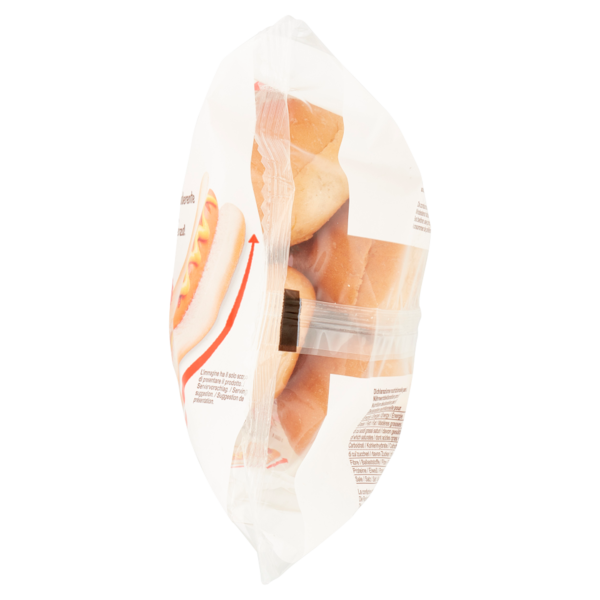 DailyBread Pane per Hot Dog Extra Long Panini 4 x 80 g