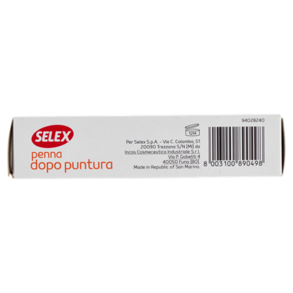 Selex Gel Lenitivo Dopo Puntura Zanzare e Altri Insetti 12 ml