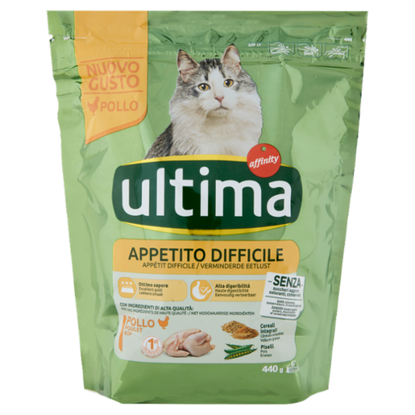 ultima Cat Appetito Difficile Pollo 440 g