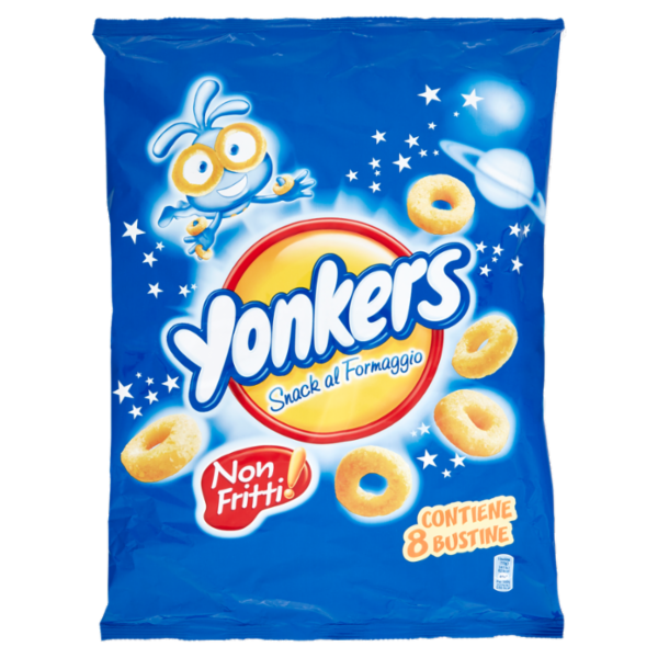Yonkers snack al Formaggio Multipack 8 Bustine - 120g