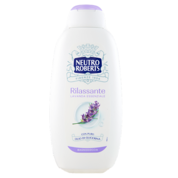 Neutro Roberts Rilassante Lavanda Essenziale Bagnodoccia 600 ml