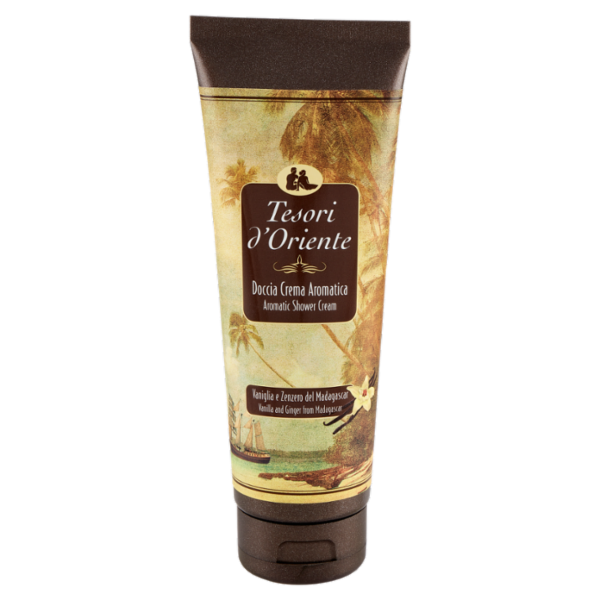 Tesori d'Oriente Doccia Crema Aromatica Vaniglia e Zenzero del Madagascar 250 ml