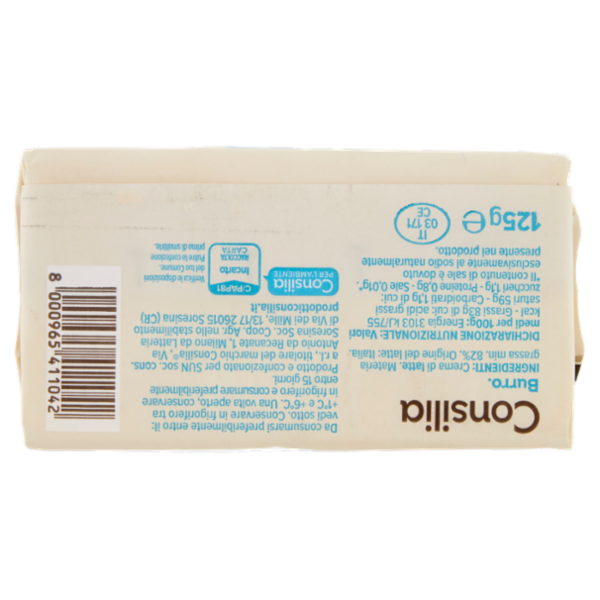 Consilia Burro 125 g