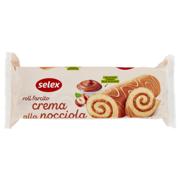 Selex Roll Farcito con Crema alla Nocciola 250 g