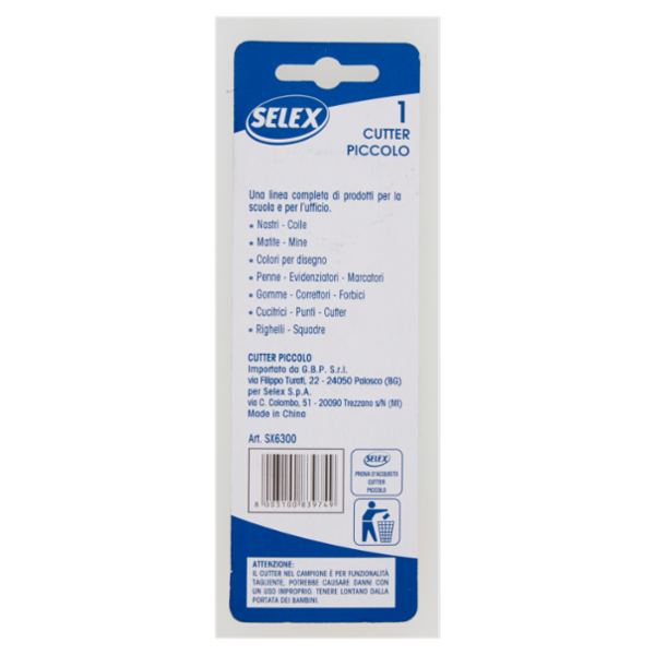 Selex Cutter Piccolo