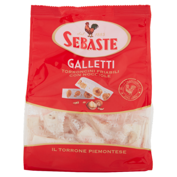 Sebaste Galletti Torroncini Friabili con Nocciole 180 g