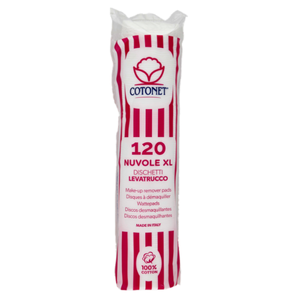 Cotonet Nuvole XL Dischetti Levatrucco 120 pz