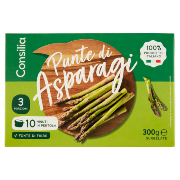 Consilia Punte di Asparagi Surgelate 300 g