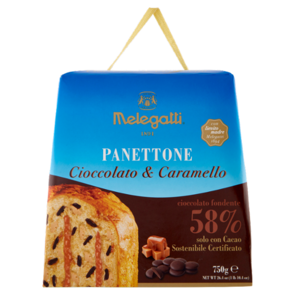 Melegatti 1894 Panettone Cioccolato & Caramello 750 g