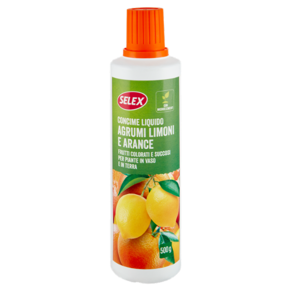 Selex Concime Liquido per Agrumi, Limoni e Arance 500 g