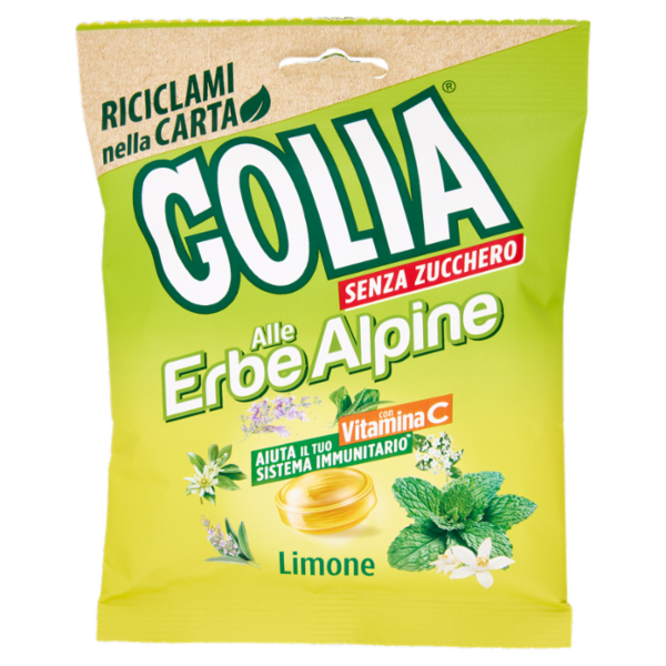 Golia alle Erbe Alpine Limone 70 g