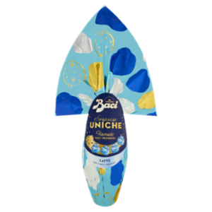BACI PERUGINA Maxi Uovo Di Pasqua Cioccolato Al Latte Con Sorpresa e 4 Cioccolatini 380g