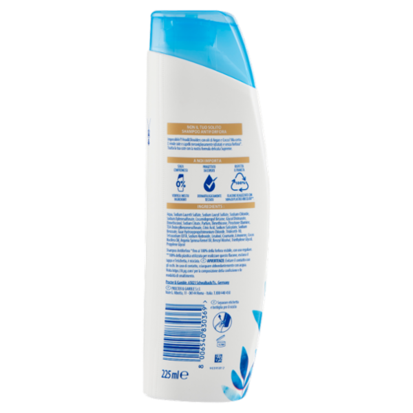 Head & Shoulders Shampoo Antiforfora Suprême Idrata 225 ml