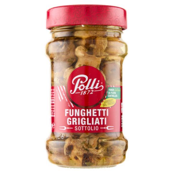 Polli Funghetti Grigliati Sottolio 190g