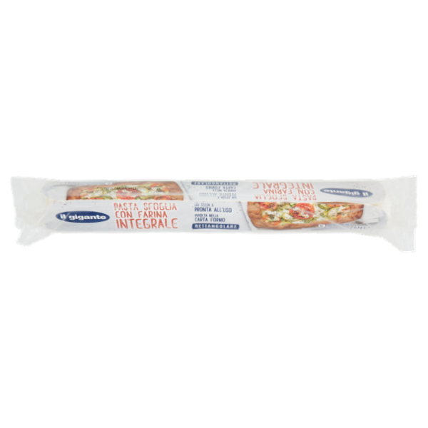 IL GIGANTE Pasta Sfoglia con Farina Integrale Rettangolare 240 g
