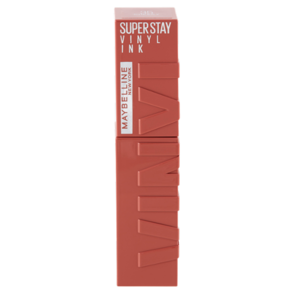 Maybelline New York SuperStay Vinyl Ink Rossetto Liquido a Lunga Tenuta, 35 Cheeky