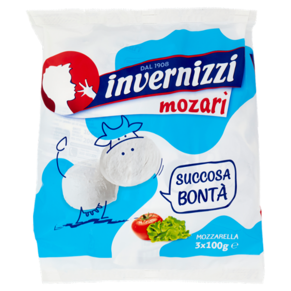 invernizzi mozarì Mozzarella 3 x 100 g