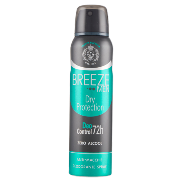 Breeze Men Dry Protection Deodorante Spray 150 mL
