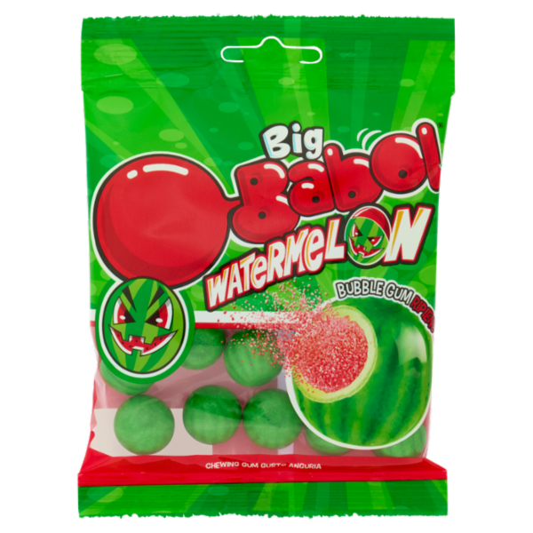 Big Babol Watermelon Chewing Gum Gusto Anguria 80 g
