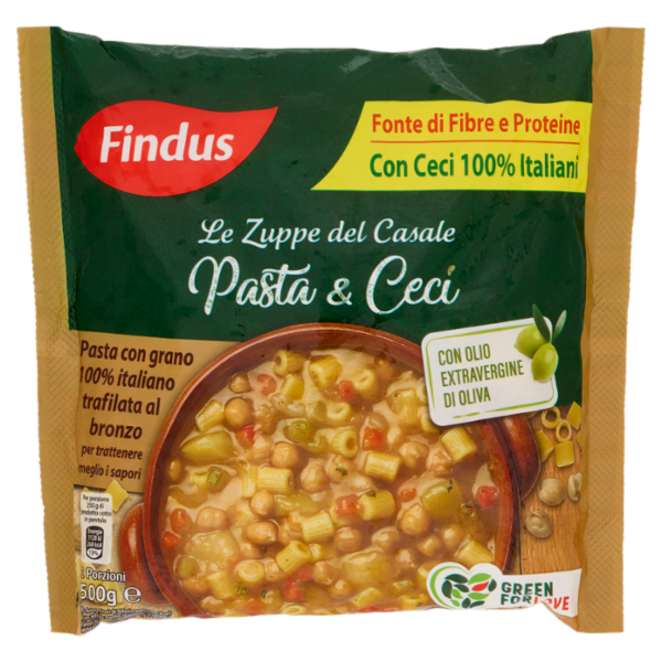 Findus Le Zuppe del Casale Pasta e Ceci 500 g