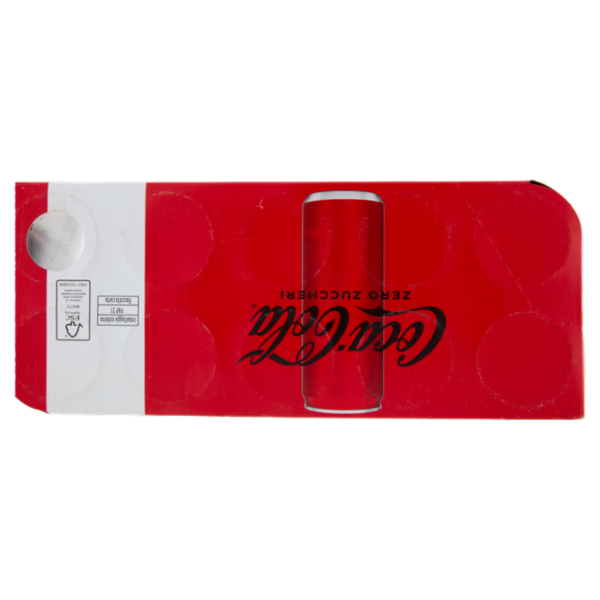 Coca-Cola ZERO lattina sleek 10 x 33cl