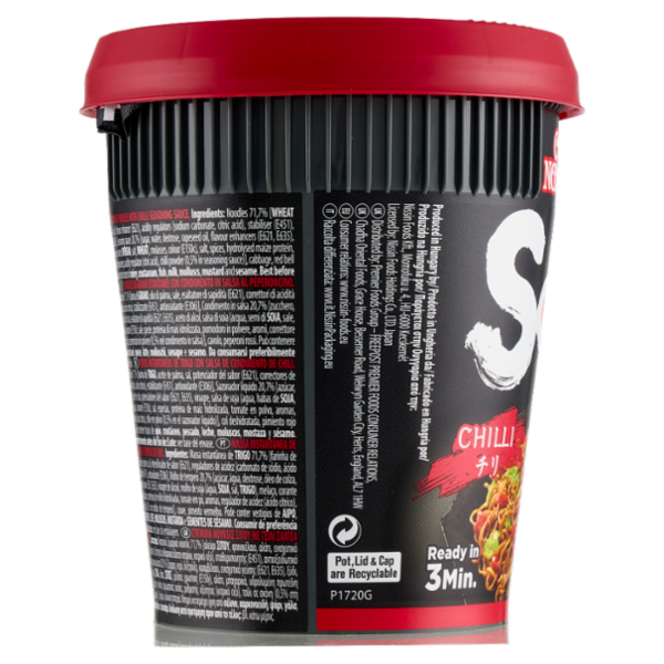 Nissin Cup Noodles Soba Wok Style Chilli 92 g