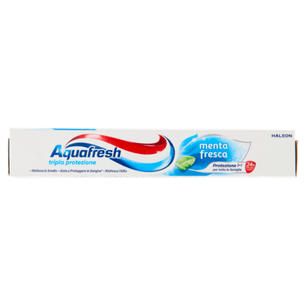 Aquafresh Tripla protezione dentifricio 3 in 1 gusto menta fresca e protezione denti 75 ml