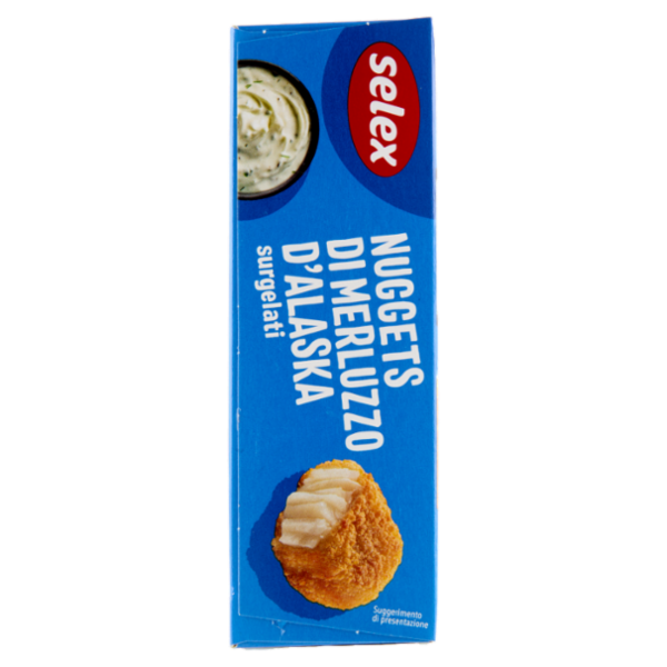 Selex Nuggets di Merluzzo D'Alaska Panati Surgelati 10x24 g