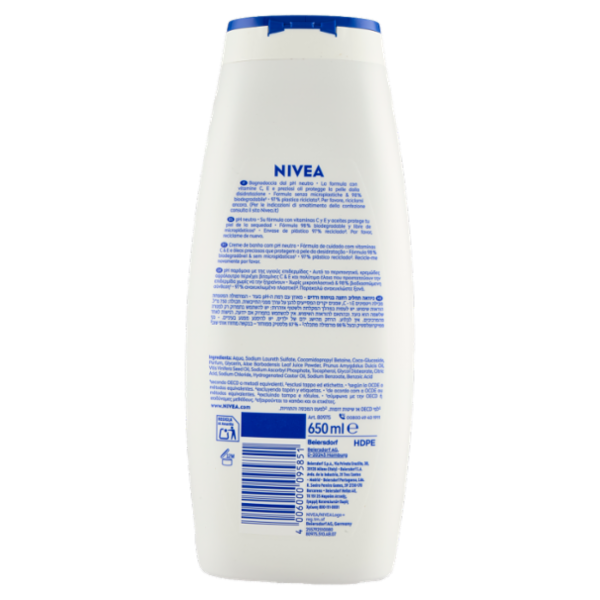 Nivea Creme Aloe Pure Care Shower 650 ml