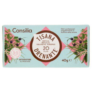 Consilia Tisana Drenante 20 Filtri 40 g