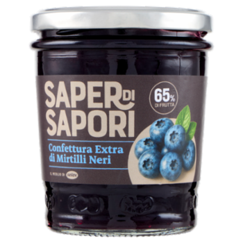 Selex Saper Di Sapori Confettura Extra Di Mirtilli Neri 320 g
